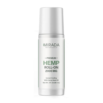 Mirada Botanicals Hemp Cooling Relief Roll-On – 2000mg - Menthol & Arnica – Muscle & Joint Support Mirada BotanicalsAu supplements