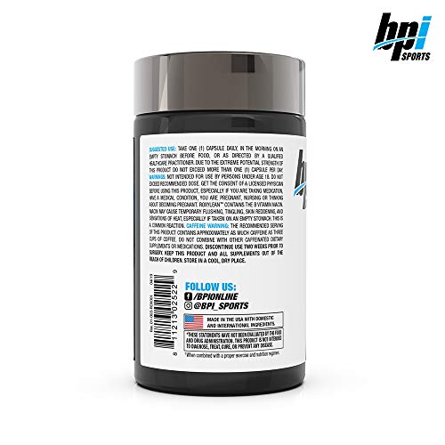 BPI Sports -Roxylean Extreme Fat Burner & Weight Loss Supplement, 60Count BPI SportsAu supplements