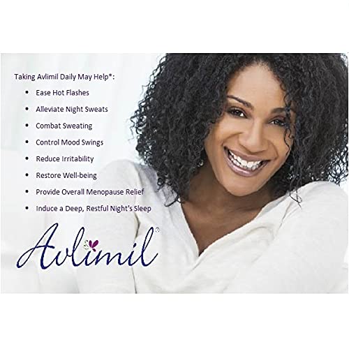 Avlimil Hormone Balance & Menopause | Relief from Mood Swings, Hot Flashes, Night Sweats & Irritability AvlimilAu supplements