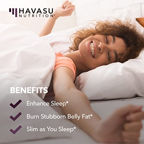 Night Time Fat Burner for Women | Weight Loss and Sleep Support Blend With Apigenin HAVASU NUTRITIONUS supplements