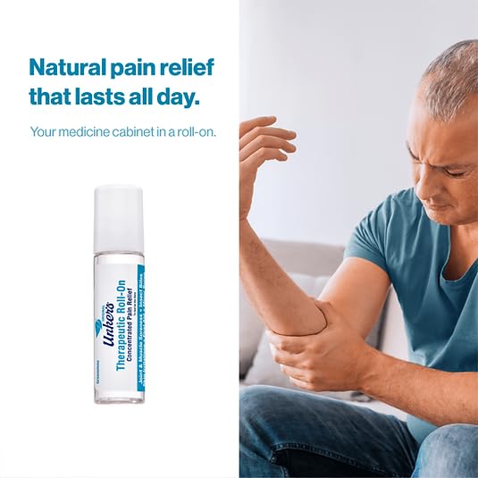 Unker's Therapeutic 0.25 oz. Roll-on 2-Pack.Convenient Travel Size., Clear Unker'sAu supplements