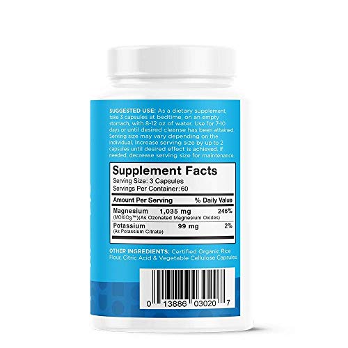 nbpure Mag O7 Oxygen Digestive System Cleanser Capsules, 180 Count nbpureUS supplements
