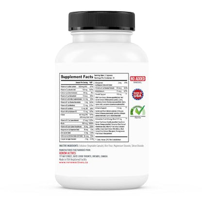 Renew Actives Women's Multi-Vitamin & Antioxidant: Daily Health Supplement for Woman Renew ActivesUS supplements