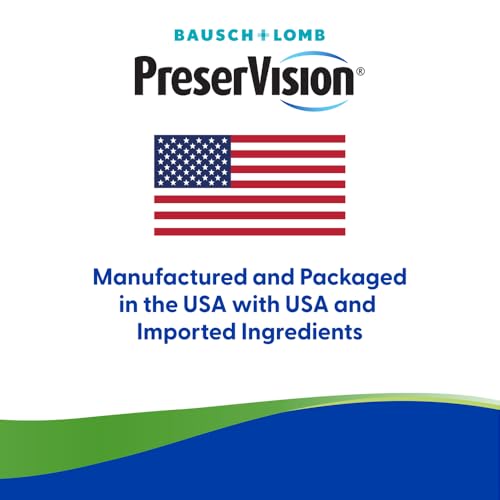 PreserVision AREDS 2 Eye Vitamins, #1 Eye Doctor Recommended Brand, Chewable Lutein and Zeaxanthin Supplement with Vitamin C, Vitamin E,Zinc, and Copper, Mixed Berry, 60 Tablets PreserVisionAu supplements