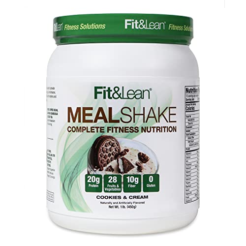 Fit & Lean Meal Shake, Fat Burning Meal Replacement, Meal Replacement with Protein Fit & LeanAu supplements