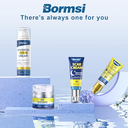 BORMSI Scar Cream,Active Silicone Dimethicone Scar Gel-Advanced BORMSIUS supplements