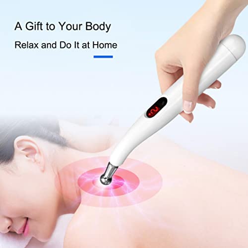 koouood Acupuncture Pen, 5-in-1 Pulse Massage Pen, USB Rechargeable Electronic Acupuncture Pen koouoodAu supplements