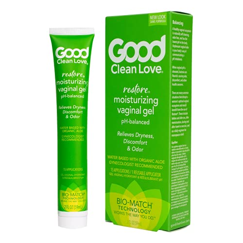 Good Clean Love Restore Moisturizing Vaginal Gel, pH-Balanced, Water-Based with Aloe Vera & Lactic Acid Good Clean LoveAu supplements