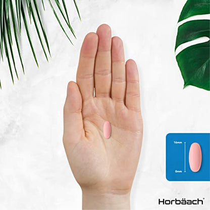 Vitamin B6 and B12 Tablets High Strength | 60 Count | with 100mg of Vitamin B6 HorbäachUS supplements