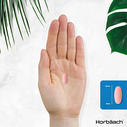 Vitamin B6 and B12 Tablets High Strength | 60 Count | with 100mg of Vitamin B6 HorbäachUS supplements