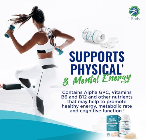 1 Body Brain Supplements for Memory and Focus - Support Healthy Brain 1 BodyUS supplements