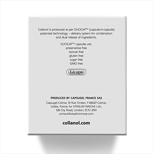 Collanol - Innovation in The Care of Healthy Joints - Liquid Formula in a Double Capsule 3D Collagen CollanolAu supplements