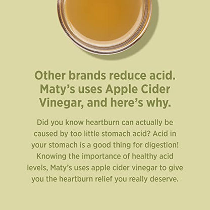 Matys Acid & Indigestion Relief Capsules, Safe Antacid Alternative for Occasional Acid MatysUS supplements
