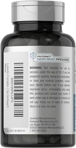Luteolin Complex with Rutin | 50 Capsules | Vegetarian, Non-GMO & Gluten Free Flavonoid HorbäachAu supplements