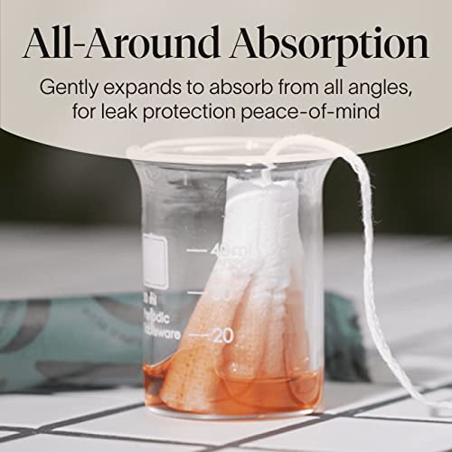 Cora Organic Applicator Tampons | Super Absorbency | 100% Organic Cotton, Unscented CoraAu supplements