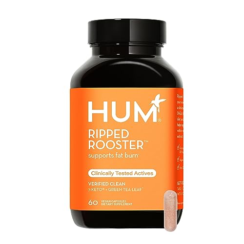 HUM Ripped Rooster - Natural Green Tea Supplement to Boost Metabolism, Control Cravings HUMAu supplements
