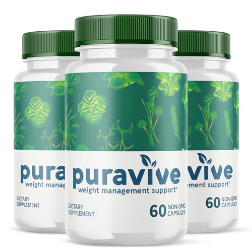 (3 Pack) Puravive Weight Loss Capsules, Puravive Advanced Formula S.O LabsUS supplements