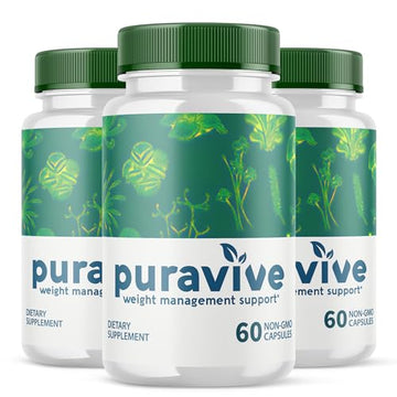 (3 Pack) Puravive Weight Loss Capsules, Puravive Advanced Formula S.O LabsUS supplements