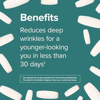 Webber Naturals Collagen30® Bioactive Collagen Peptides 2500 mg 180 Tablets Webber NaturalsUS supplements