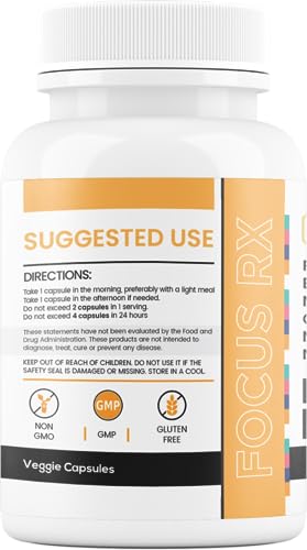 Maximum Slim Infinite Focus RX Nootropic Capsules Maximum SlimAu supplements