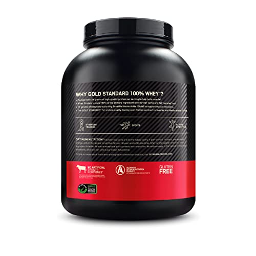 Optimum Nutrition Gold Standard 100% Whey Protein Powder, Banana Cream, 5 Pound Optimum NutritionUS supplements