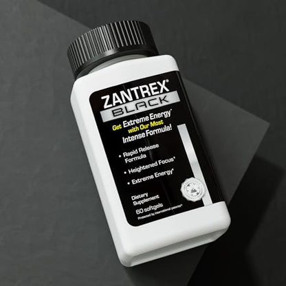 Zantrex Black – Energizing Weight Management Supplement Pills – Clinically Validated ZantrexUS supplements
