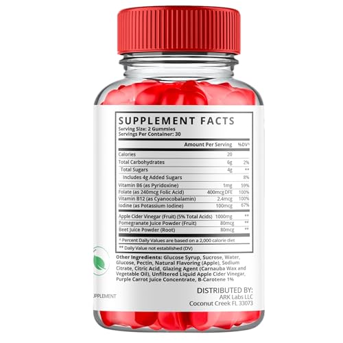 Keto Luxe - Keto Luxe Gummies - Keto Luxe ACV Gummies (1 Pack), 60 count Ark LabsAu supplements