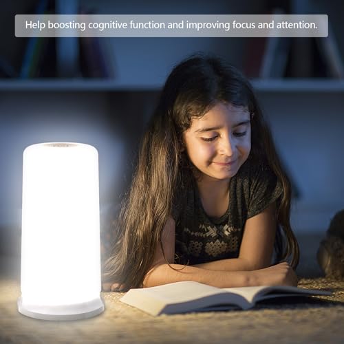 Green Light Lamp for Migraines,Mood Light Therapy Lamp 10000 Lux,Narrow Band Green LEDs KTSAu supplements