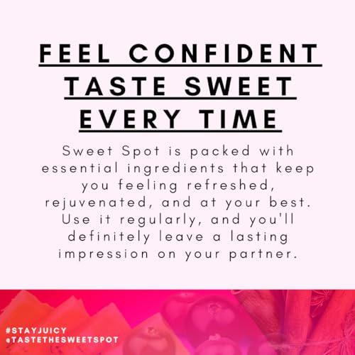 Sweet Spot - Pineapple Extract Vaginal Probiotics to Taste Great - 60 Capsules - Supports Vaginal Health TASTE THE SWEET SPOTAu supplements