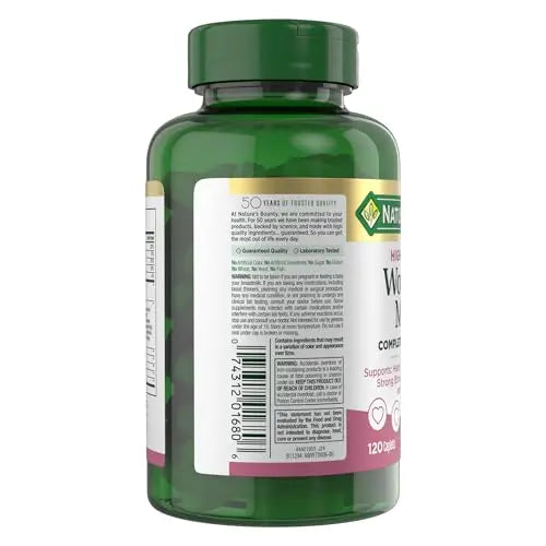 Nature's Bounty High Potency Women’s Complete Multivitamin, Daily Vitamin with Vitamin C, Supports Heart Health & Immune Function Nature's BountyAu supplements