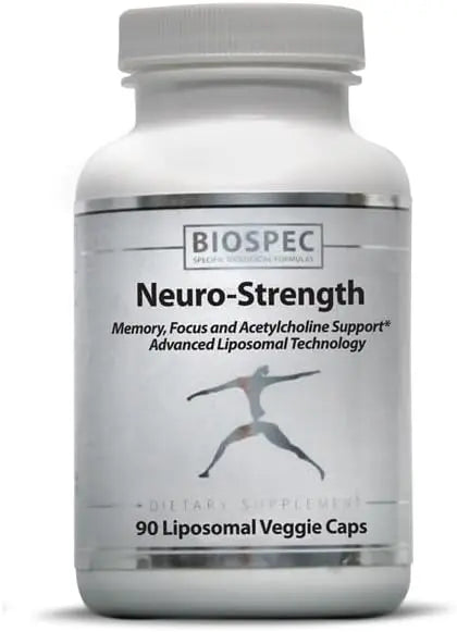 BIOSPEC NUTRITIONALS Neuro-Strength - Support Cognitive Performance* - Acetyl-L-Carnitine, Alpha-GPC, Phosphatidylserine, Huperzine BIOSPEC NUTRITIONALSnz supplements