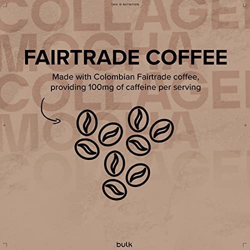Bulk Collagen Coffee, High Protein, Black, 500 g BulkAu supplements