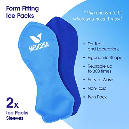 Medcosa Female Ice Pack and Perineal Bottle Set | Reusable Perineal Cold Packs & Portable Bidet Spray BottleMedcosa Female Ice Pack and Perineal Bottle Set | Reusable Perineal Cold Packs & Portable Bidet Spray Bottle MedcosaAu supplements