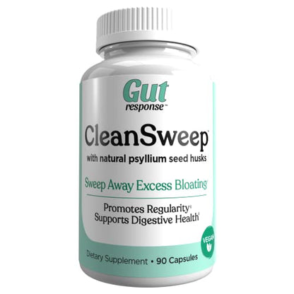 Gut Response CleanSweep Capsules, Supports Healthy Bowel Movements, Digestive Health Gut ResponseUS supplements