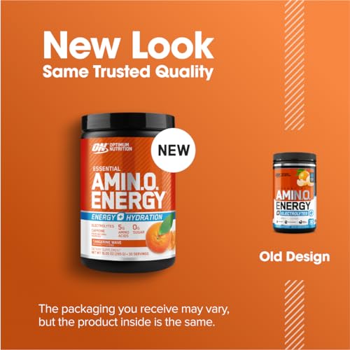 Optimum Nutrition Amino Energy Powder Plus Hydration, with BCAA, Electrolytes Optimum NutritionAu supplements
