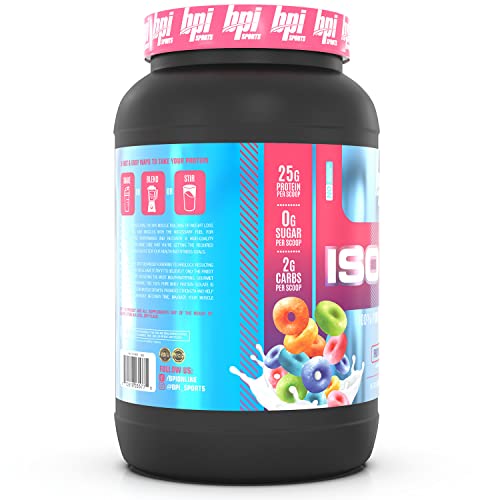 BPI Sports ISO HD – 100% Whey Protein Isolate Powder – Muscle Growth, Recovery BPI SportsUS supplements