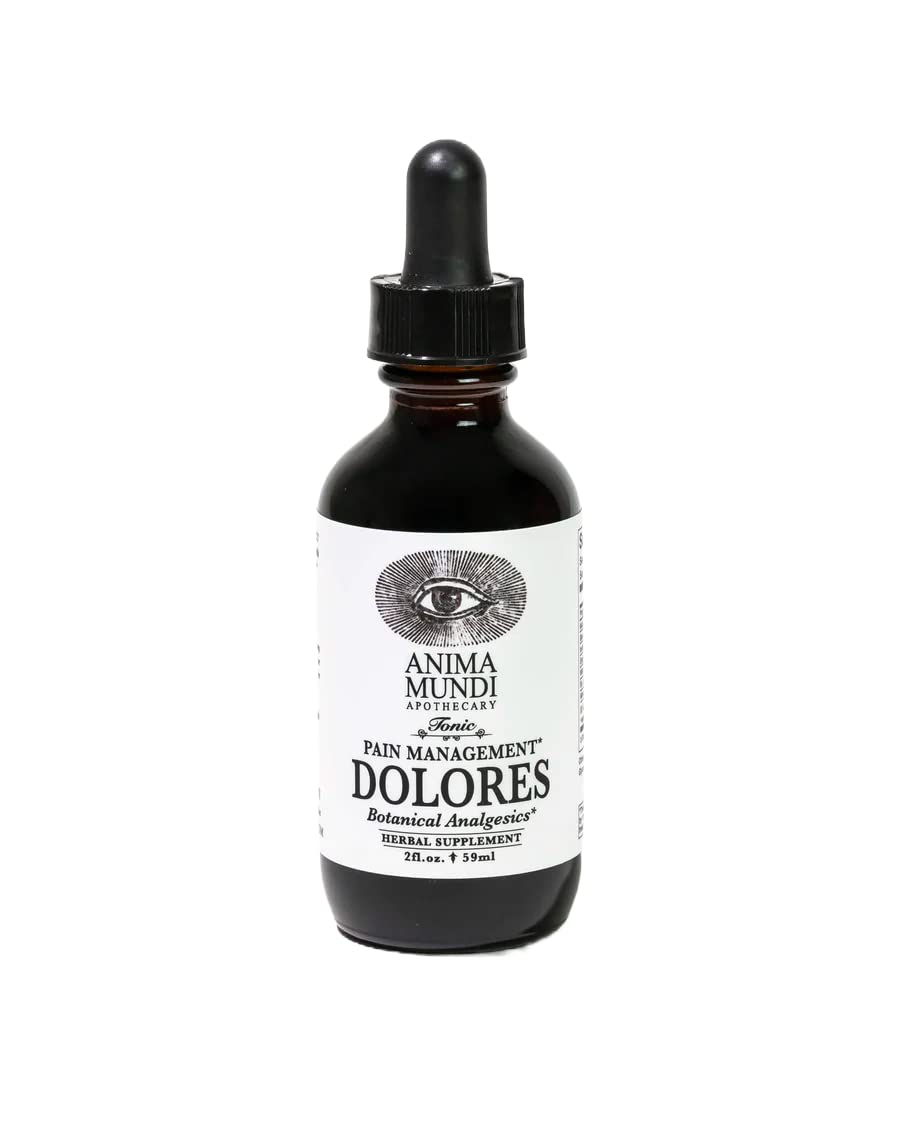 Anima Mundi Apothecary Dolores Tonic - Herbal Pain Management Supplement - Liquid Drops for Pain Management Support (2oz / 59ml) Anima Mundi ApothecaryAu supplements