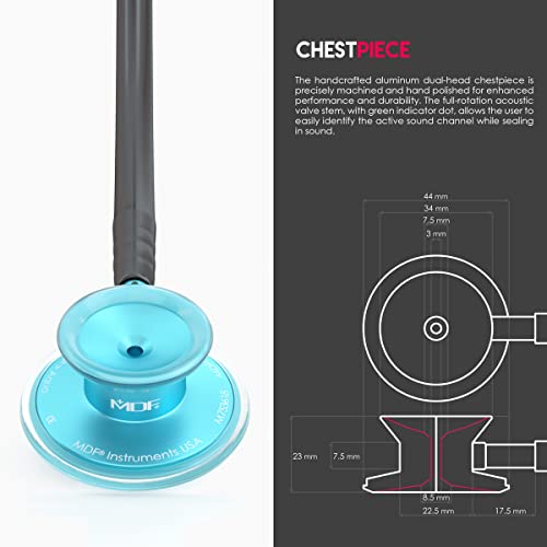 Engravable - MDF Acoustica Lightweight Personalized Custom Stethoscope MDF InstrumentsUS supplements