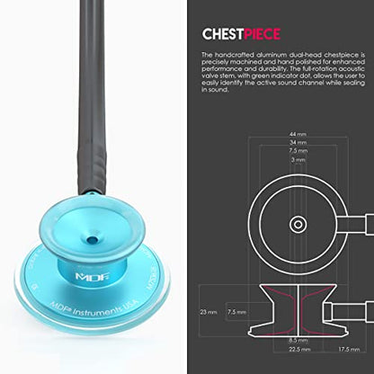 Engravable - MDF Acoustica Lightweight Personalized Custom Stethoscope MDF InstrumentsUS supplements