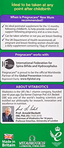 Vitabiotics - Pregnacare - New Mum - 56 Tablets PregnacareAu supplements