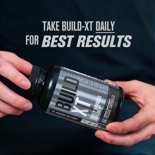 Jacked Factory Build-XT Daily Muscle Builder & Performance Enhancer - Muscle Building Jacked FactoryUS supplements