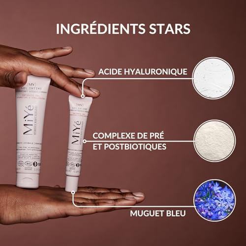 MiYé [MY] Moisturizing and rebalancing intimate gel certified organic | Blue lily of the valley MiYéAu supplements