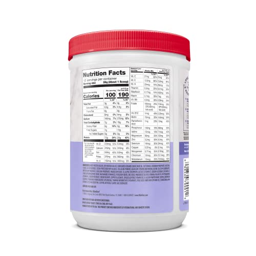 SlimFast High Protein Meal Replacement Shake Powder, 12 Servings (Pack of 2) , Advanced SlimFastUS supplements