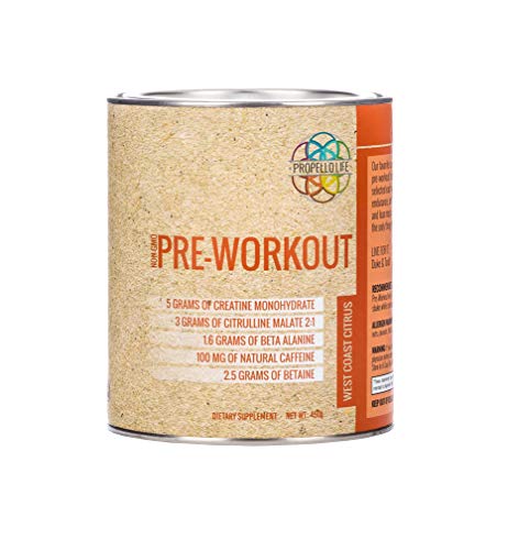 Propello Life Pre-Workout Drink Mix, West Coast Citrus, 450g Propello LifeAu supplements