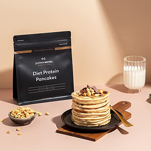 Protein Works - Diet Protein Pancake Mix | 135 Calories Per Serving | Low Sugar Protein Pancake Mix Protein WorksAu supplements