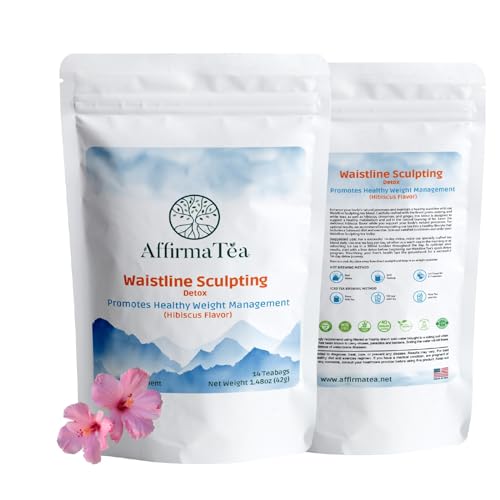 AffirmaTea Waistline Sculpting Detox | for Optimal Weight Loss & Fat Metabolism Balance AffirmaTeaUS supplements