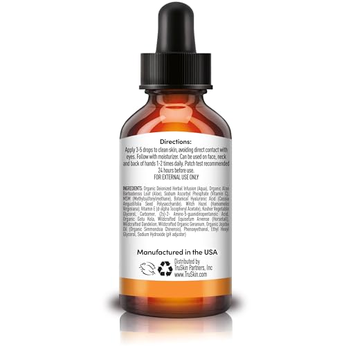 TruSkin Naturals Vitamin C Face Serum Anti Aging Face & Eye Serum TruSkin NaturalsUS supplements