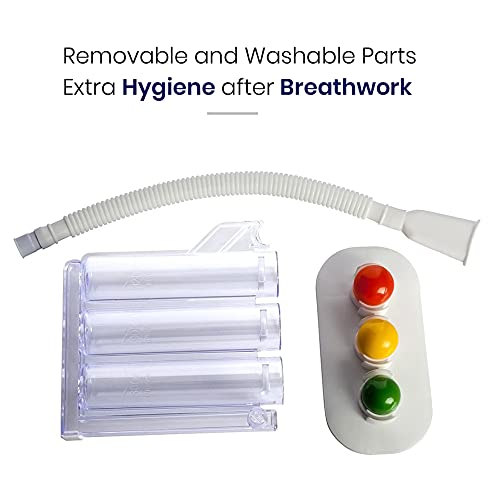 HealthAndYoga(TM) Deep Breathing Exerciser - Breath Exercise Measure SoulGenieAu supplements