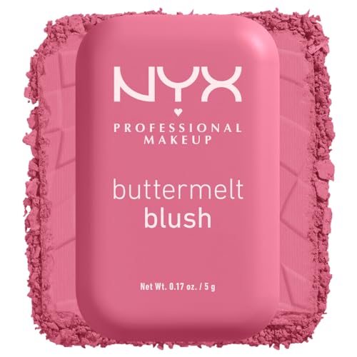 NYX PROFESSIONAL MAKEUP Buttermelt Powder Blush, Fade and Transfer-Resistant Blush, Up to 12HR Make Up Wear, Vegan Formula - For The Butta NYX PROFESSIONAL MAKEUPAu supplements